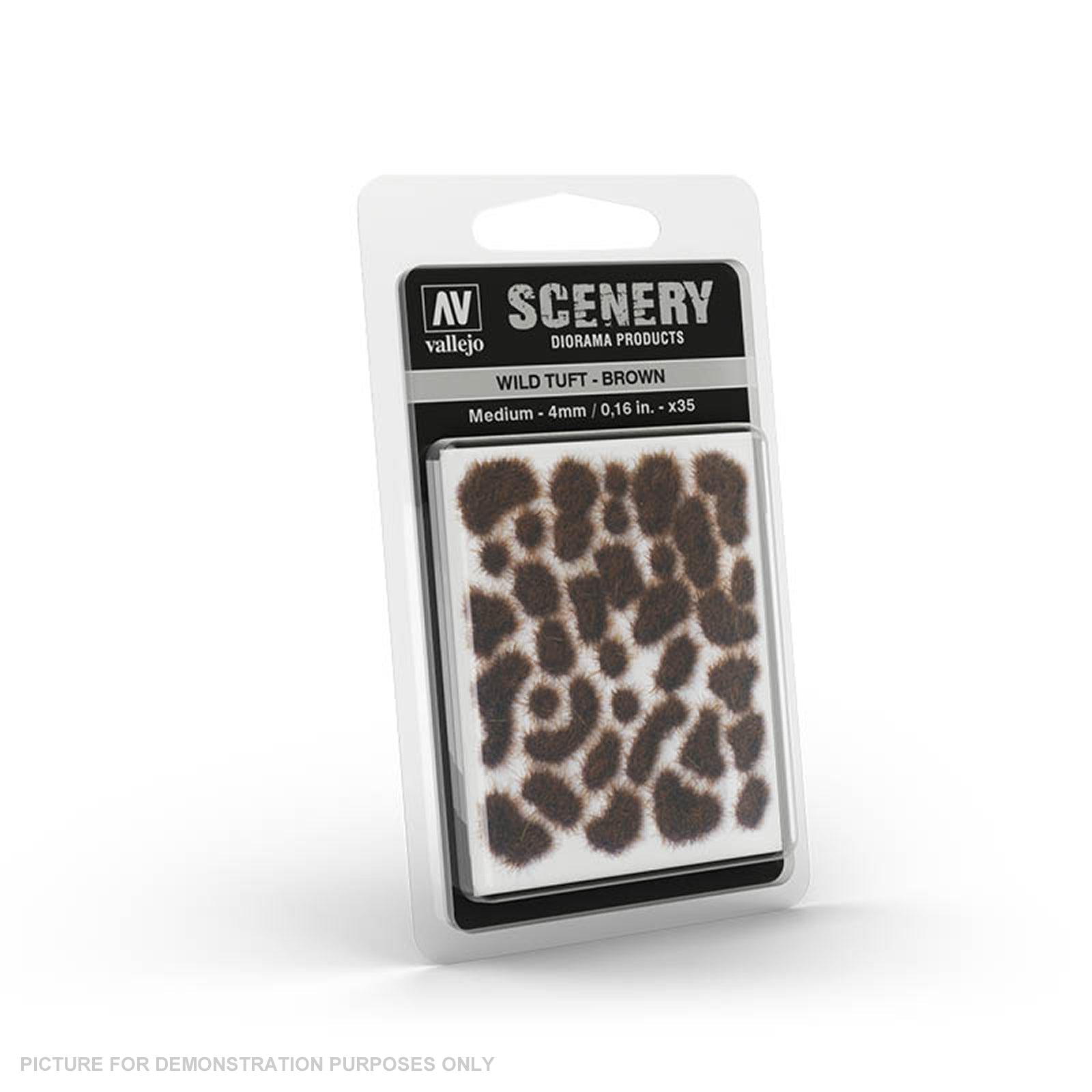 Vallejo Scenery - Wild Tuft - Brown - Medium